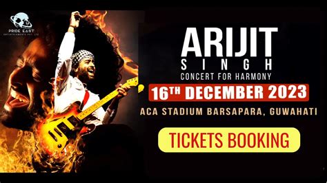 Arijit Singh Concert Ticket Price